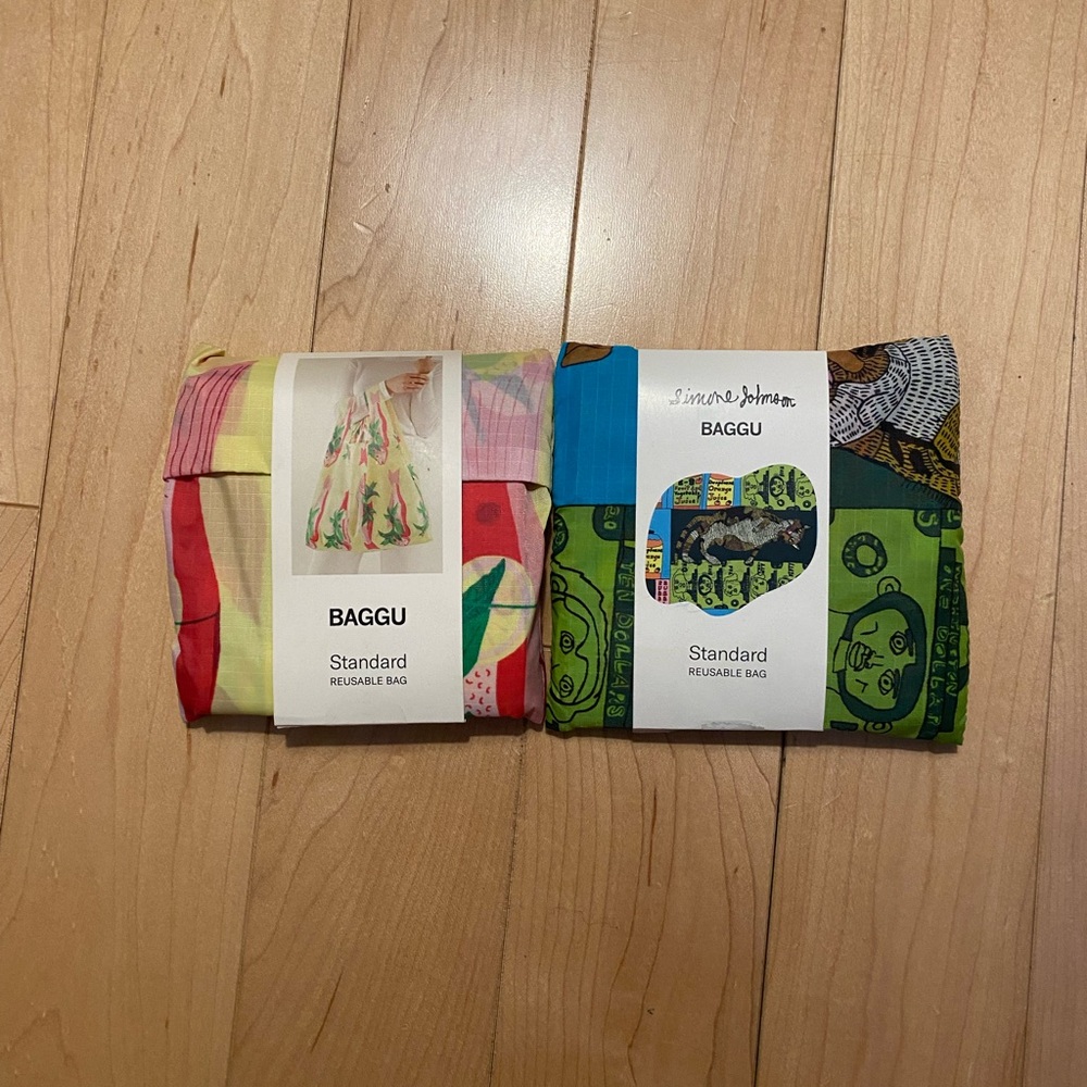 NIB Baggu Standard Reusable Bag Bundle